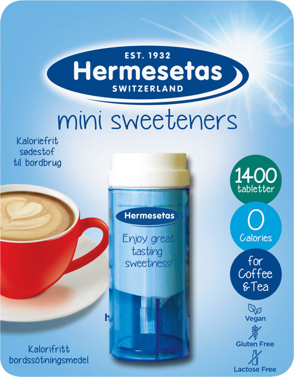 Sötningsmedel Mini 1400st Hermesetas product image