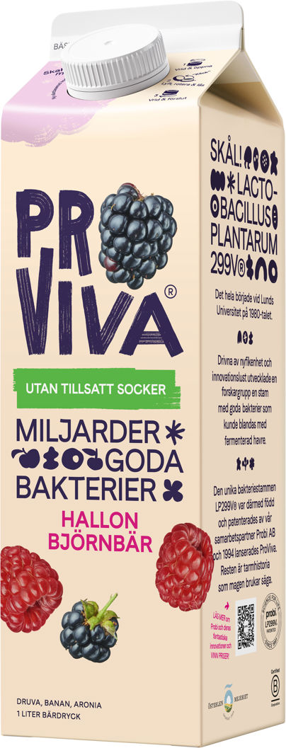 Hallon & björnbär 1l ProViva product image