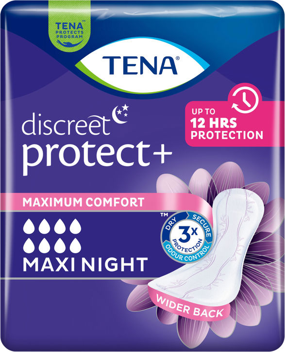 Inkontinentskydd Lady maxi night 6-p Tena product image
