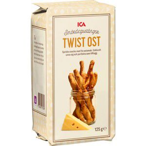 Smördegsstänger Twist ost 125g ICA product image