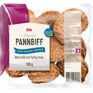 Pannfärdigt Pannbiff 780g ICA product image