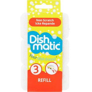 Diskborste Refill Vit 3-p Dishmatic product image