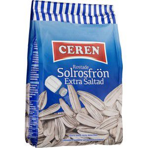 Rostade Solrosfrön Extra saltade 250g Ceren product image