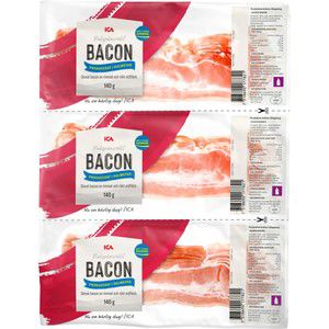 Bacon Skivat 3-p 420g ICA product image