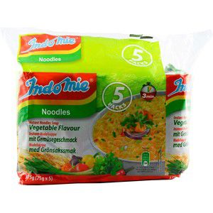 Snabbnudlar Grönsakssmak 75g 5-p Indomie product image