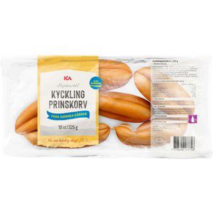 Kycklingprinskorv 325g ICA product image