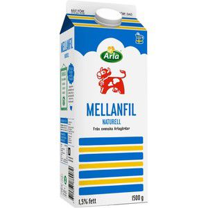 Mellanfil 1,5% 1500g Arla Ko product image