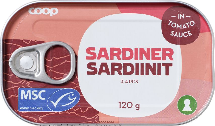 SARDINER I TOMATSÅS  product image