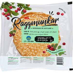 Svenska Raggmunkar 6-p 360g ICA product image
