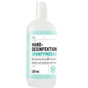 Handdesinfektion Oparfymerad 150ml ICA Hjärtat product image