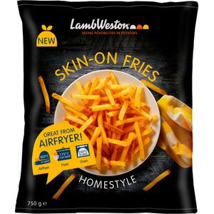 Skin-On Fries Home Style Fryst 750g Lamb Weston product image