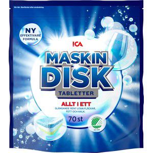 Maskindisktabletter 70-p ICA product image