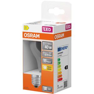 LED CLA 40 E27 470lm Osram product image