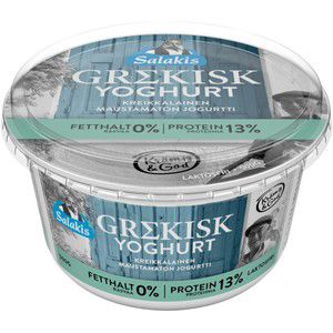 Grekisk Youghurt 0% Laktosfri 500g Salakis product image