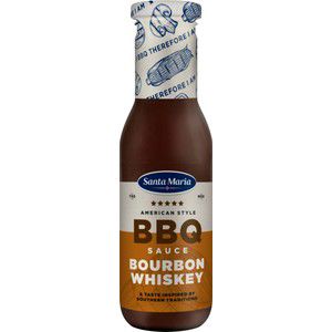 BBQ Sauce Bourbon 370g Santa Maria product image