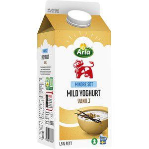 Youghurt Vanilj Mild mindre socker 1,5l Arla Ko product image