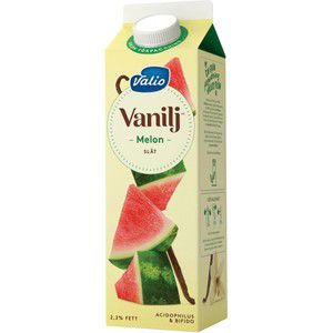 Yoghurt Laktosfri Vanilj Melon 1kg Valio  product image