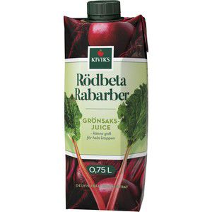 Juice Rödbeta Rabarber 75cl Kiviks Musteri product image