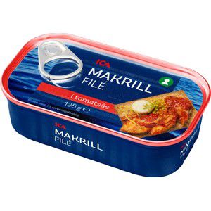 Makrill i tomatssås 125g ICA product image
