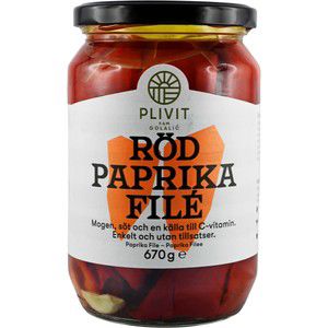 Röd Paprikafile 670g Plivit Trade product image