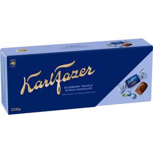 Chokladpraliner Mjölkchoklad Blåbär 228g Fazer product image