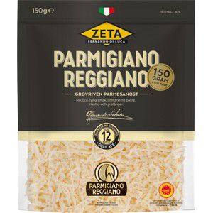 Parmesan Grovriven 150g Parmigiano Reggiano product image