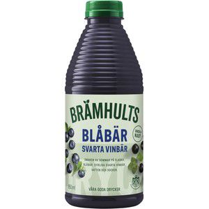Juice Blåbär Svarta Vinbär 850ml Brämhults product image