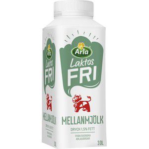 Mellanmjölkdryck Laktosfri 3dl Arla product image
