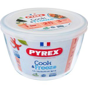Ugn/förvaringsform rund 1,1l 1-p Pyrex product image