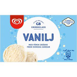 Glass Vanilj 500ml GB Gräddglass product image