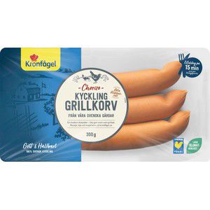 Grillkorv Kyckling Chorizo 300g Kronfågel product image