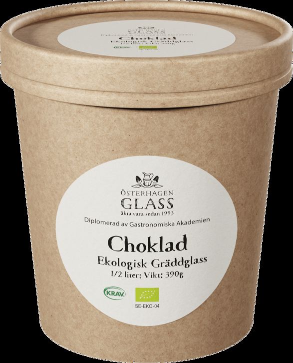 Gräddglass Choklad EKO/KRAV 500ml Österhagen Glass product image