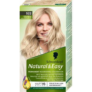 Hårfärg Natural & Easy Silver Ljusblond 522 1-p Schwartzkopf product image
