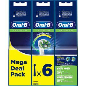 Refill Eltandborsthuvud Crossaction 6-Pack product image