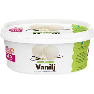 Gräddglass Vanilj Ekologisk 750ml Sia Glass product image