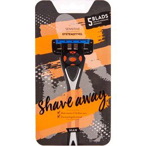 Rakhyvel Shave away Herr 5-blad ICA product image