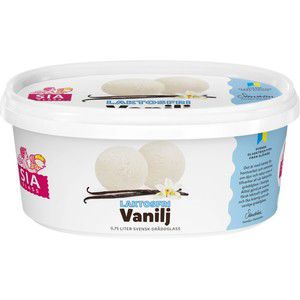 Gräddglass Vanilj Laktosfri 750ml Sia Glass product image