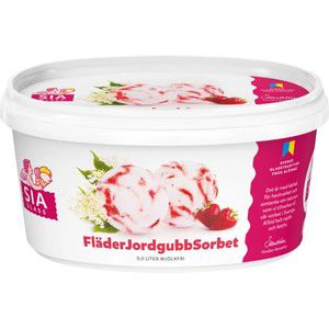 Glass Sorbet Fläder Jordgubb 350ml Sia Glass product image