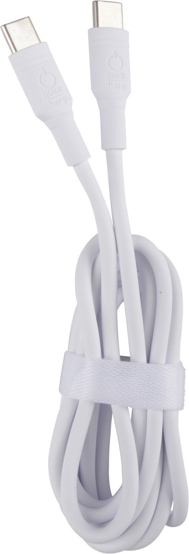 Laddkabel Premium Typ-C Vit product image