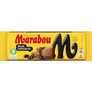 Mjölkchoklad Black Saltlakrits 100g Marabou product image