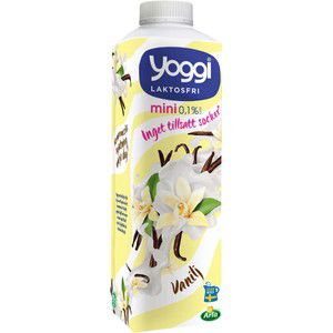 Yoghurt Mini Vanilj Laktosfri 0,1% 1000g Yoggi product image
