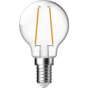 LED-lampa filament Klot 2,3W 250lm E14 ICA Home product image