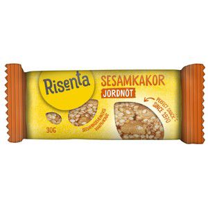 Sesamkaka Jordnöt 30g Risenta product image