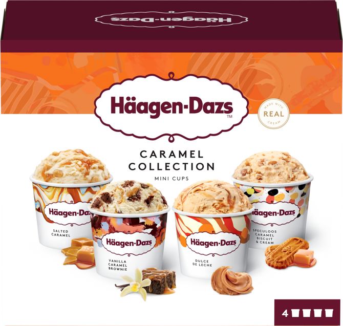 Caramel Collection 4x90ml Häagen Dazs product image