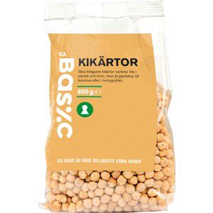 Kikärtor 800g ICA Basic product image