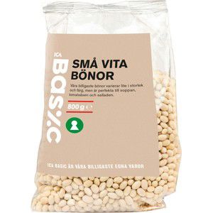 Bönor Små Vita 800g ICA Basic product image