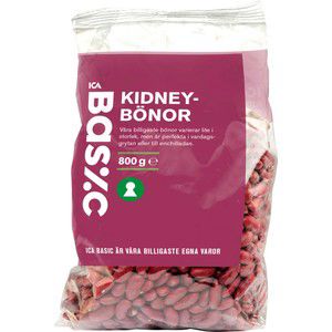 Kidneybönor 800g ICA Basic product image