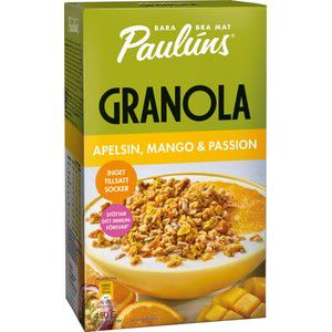 Granola Apelsin, Mango & Passion product image