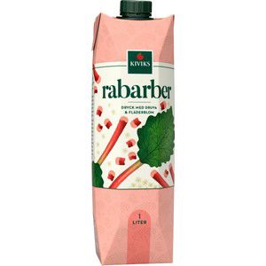 Rabarberdryck med druva & fläder 1l Kiviks Musteri product image