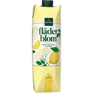 Fläderblomsdryck med druva och citron 1l Kiviks Musteri product image